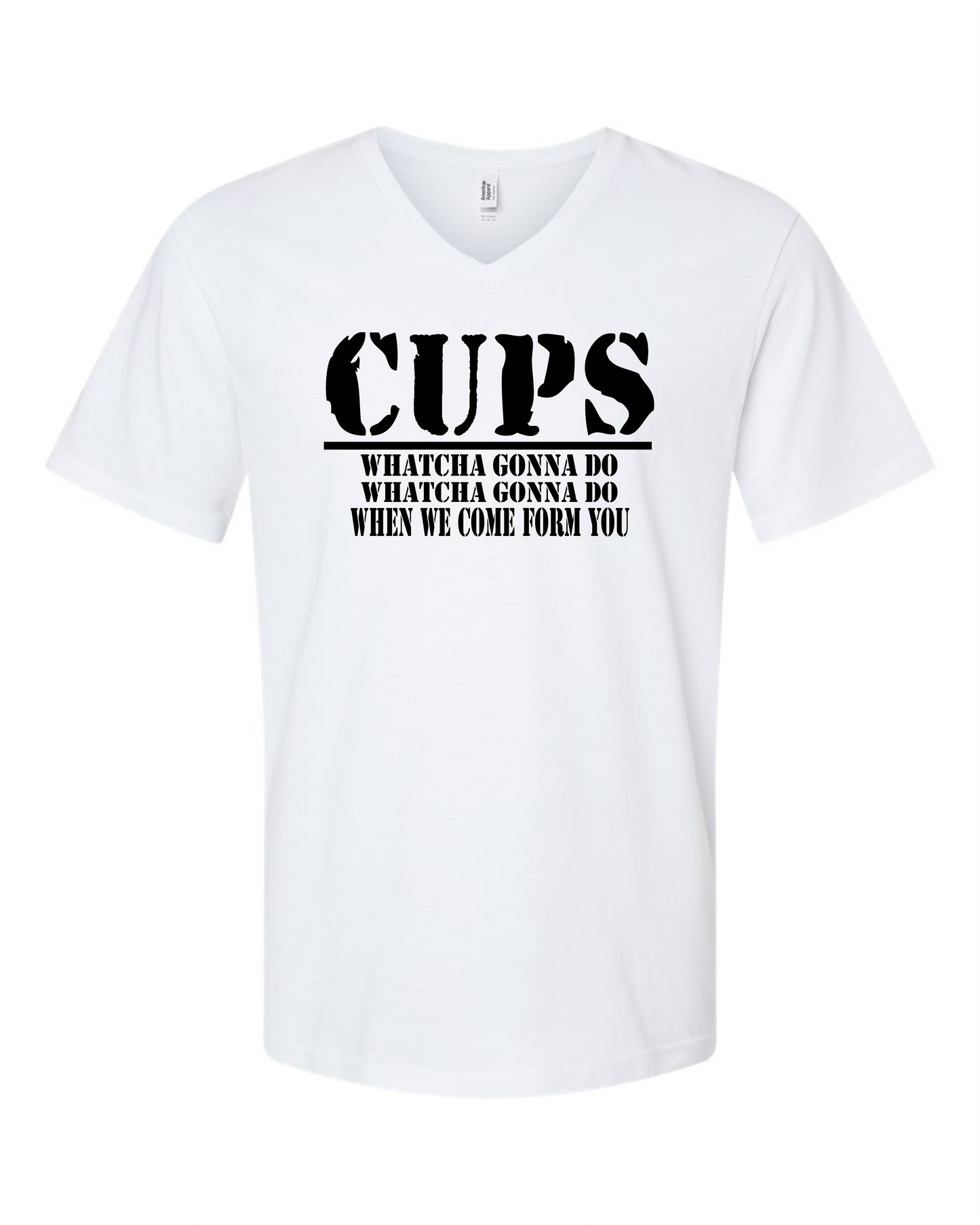 Cups-V Neck