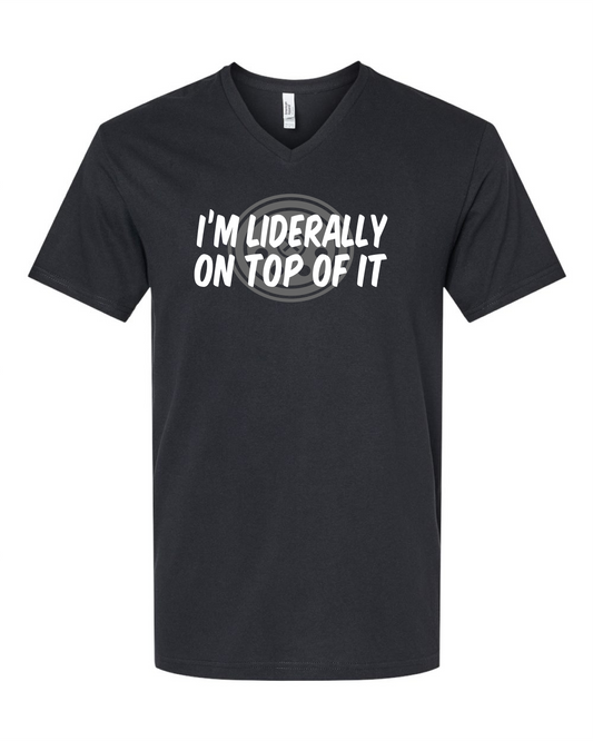 Liderally-V Neck