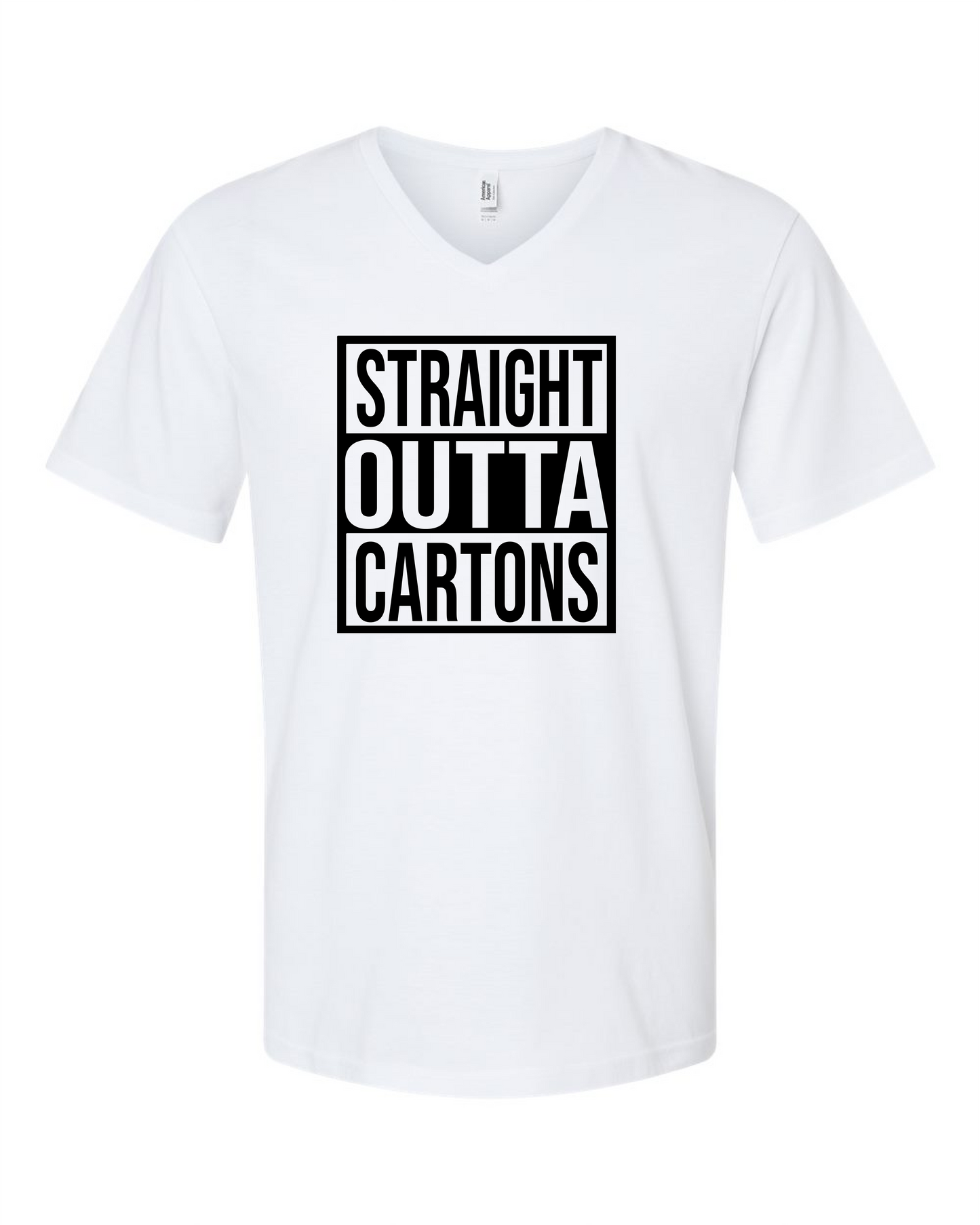 Straight Outta Cartons-V Neck