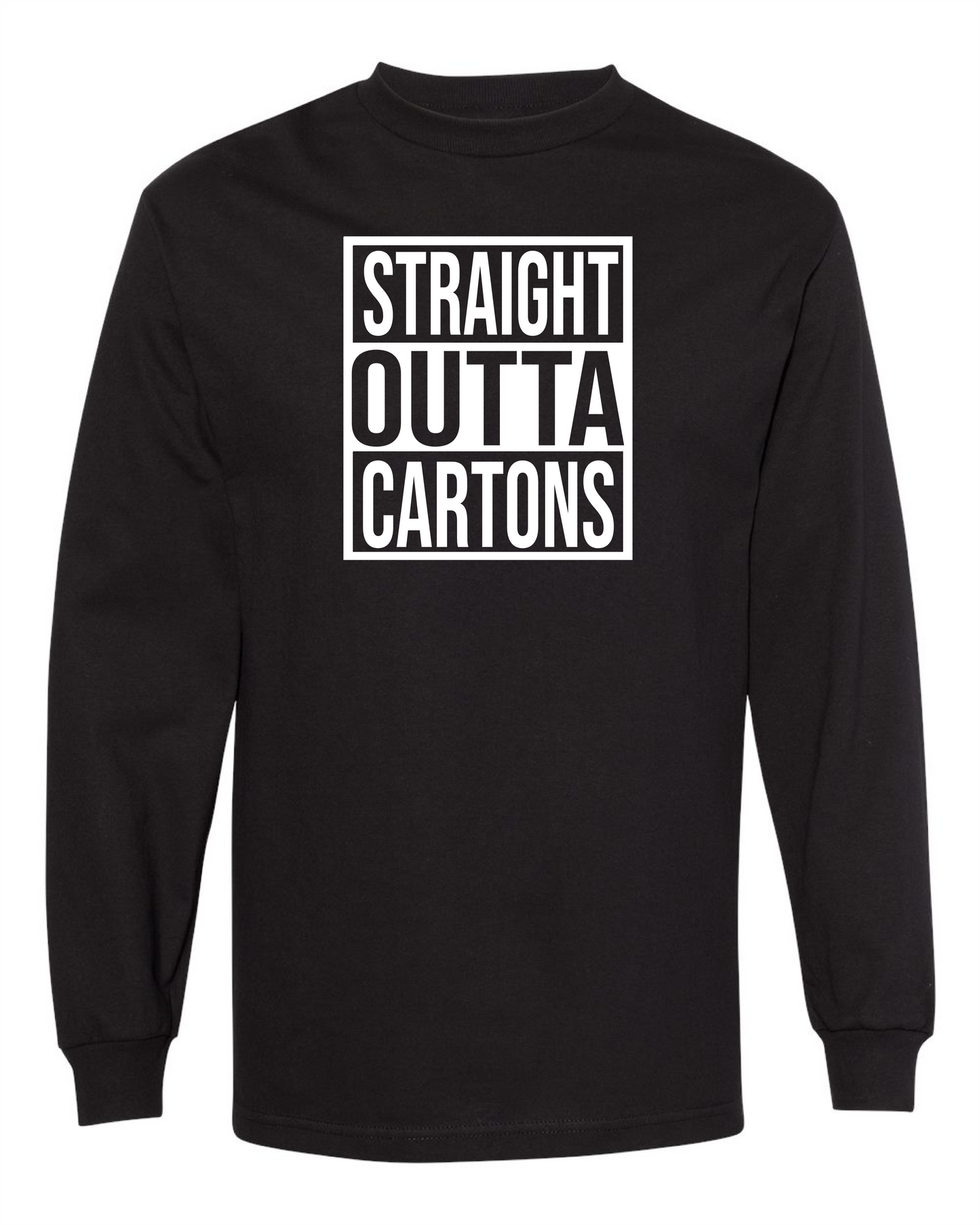 Straight Outta Cartons-Long Sleeve