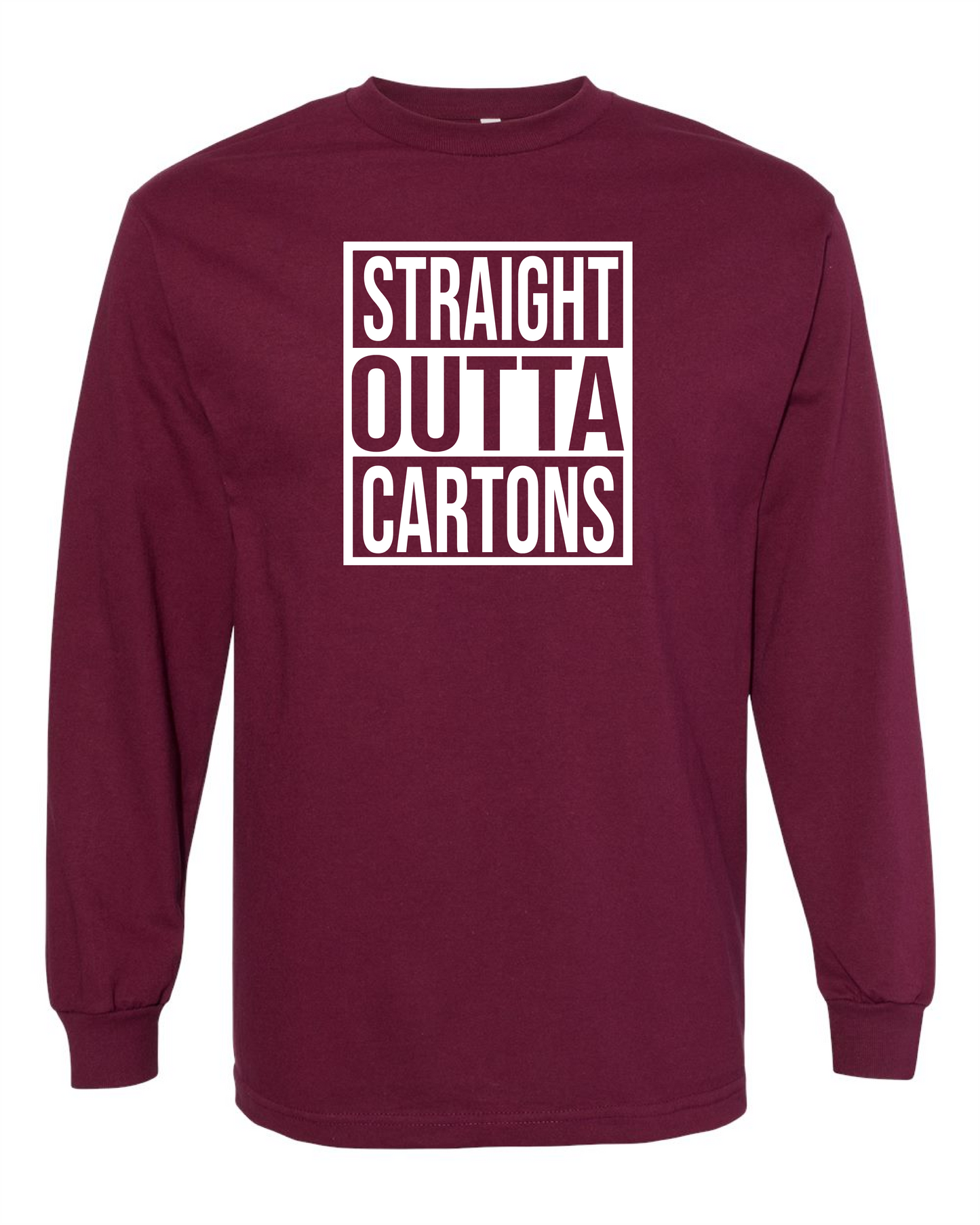 Straight Outta Cartons-Long Sleeve