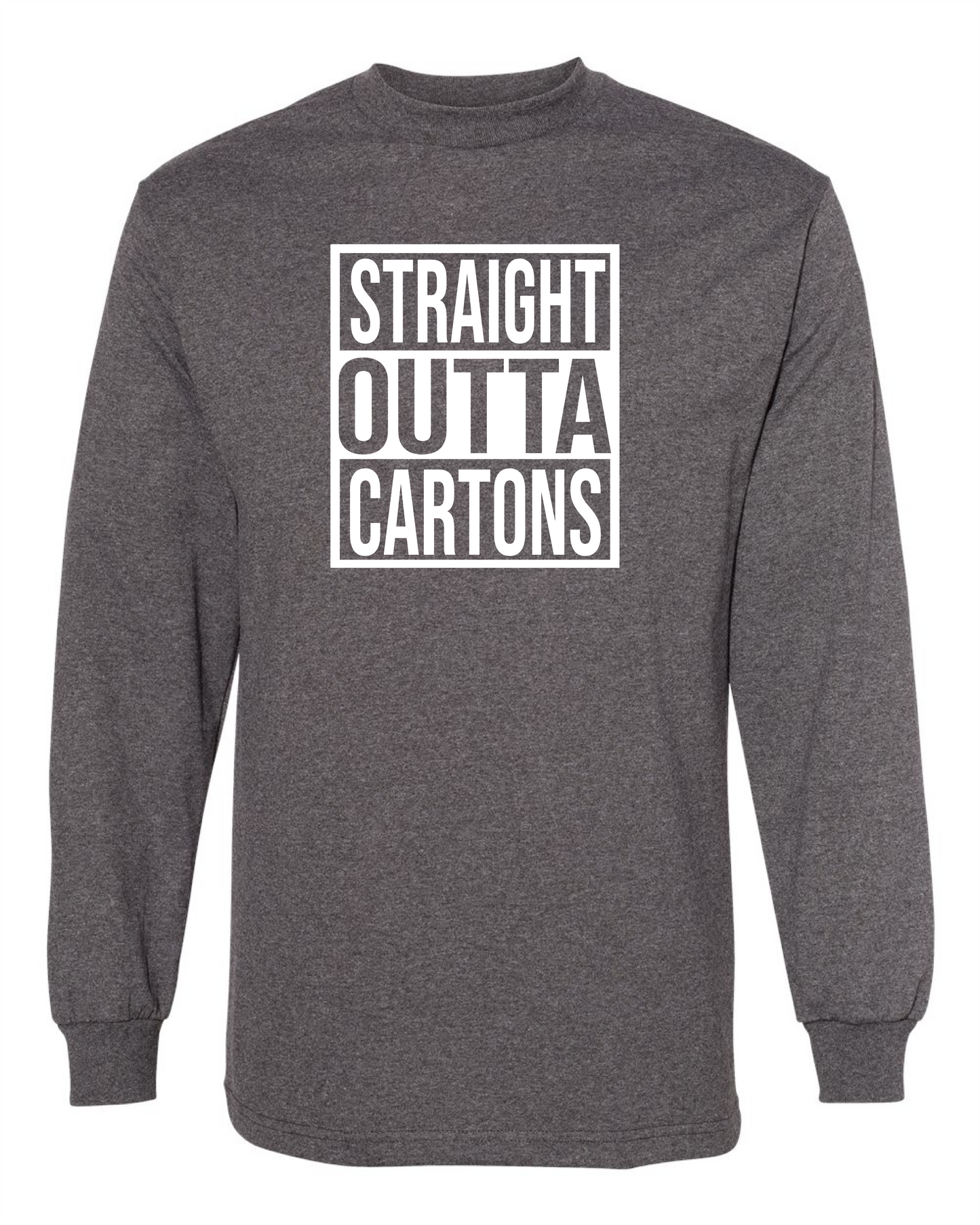 Straight Outta Cartons-Long Sleeve