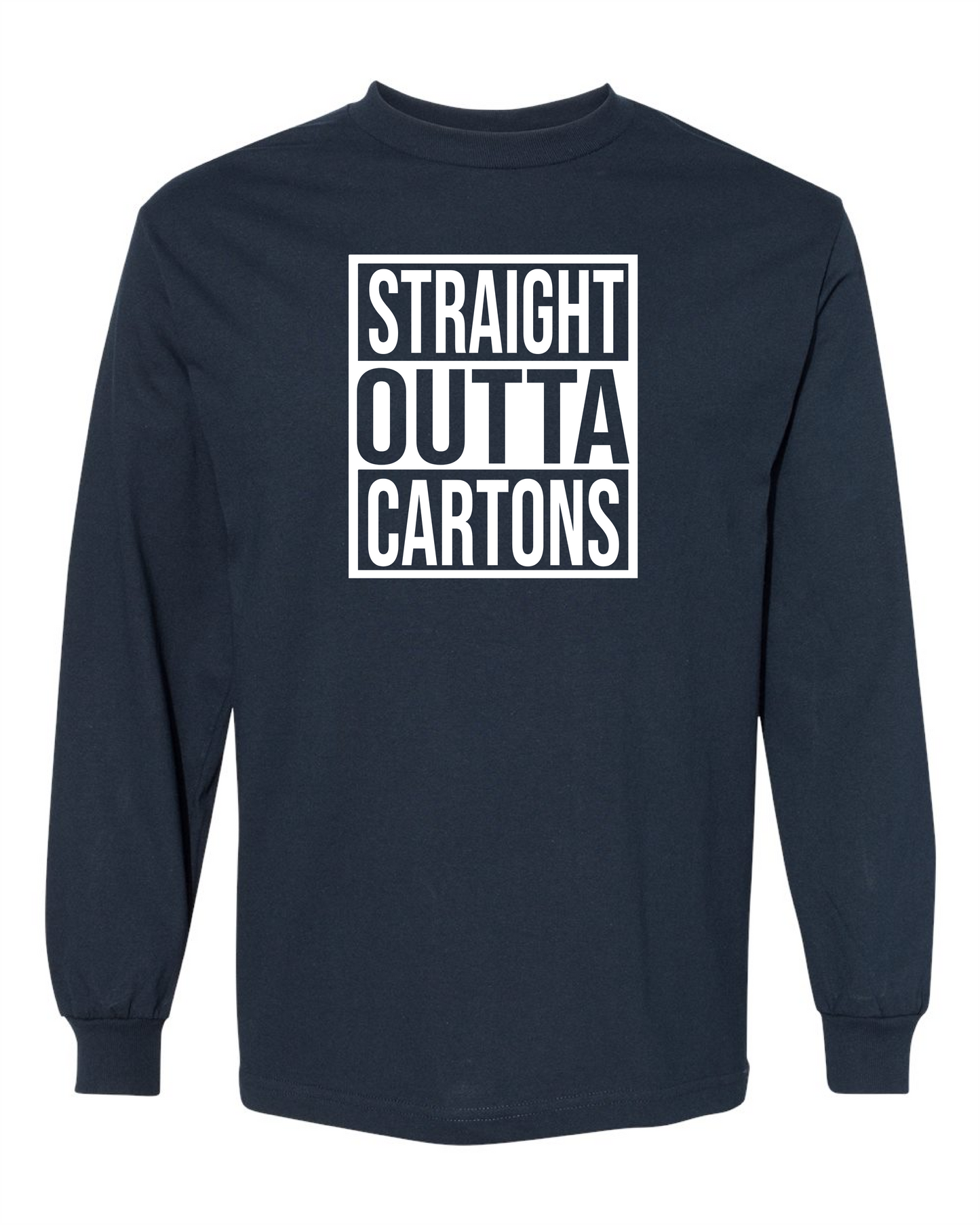 Straight Outta Cartons-Long Sleeve