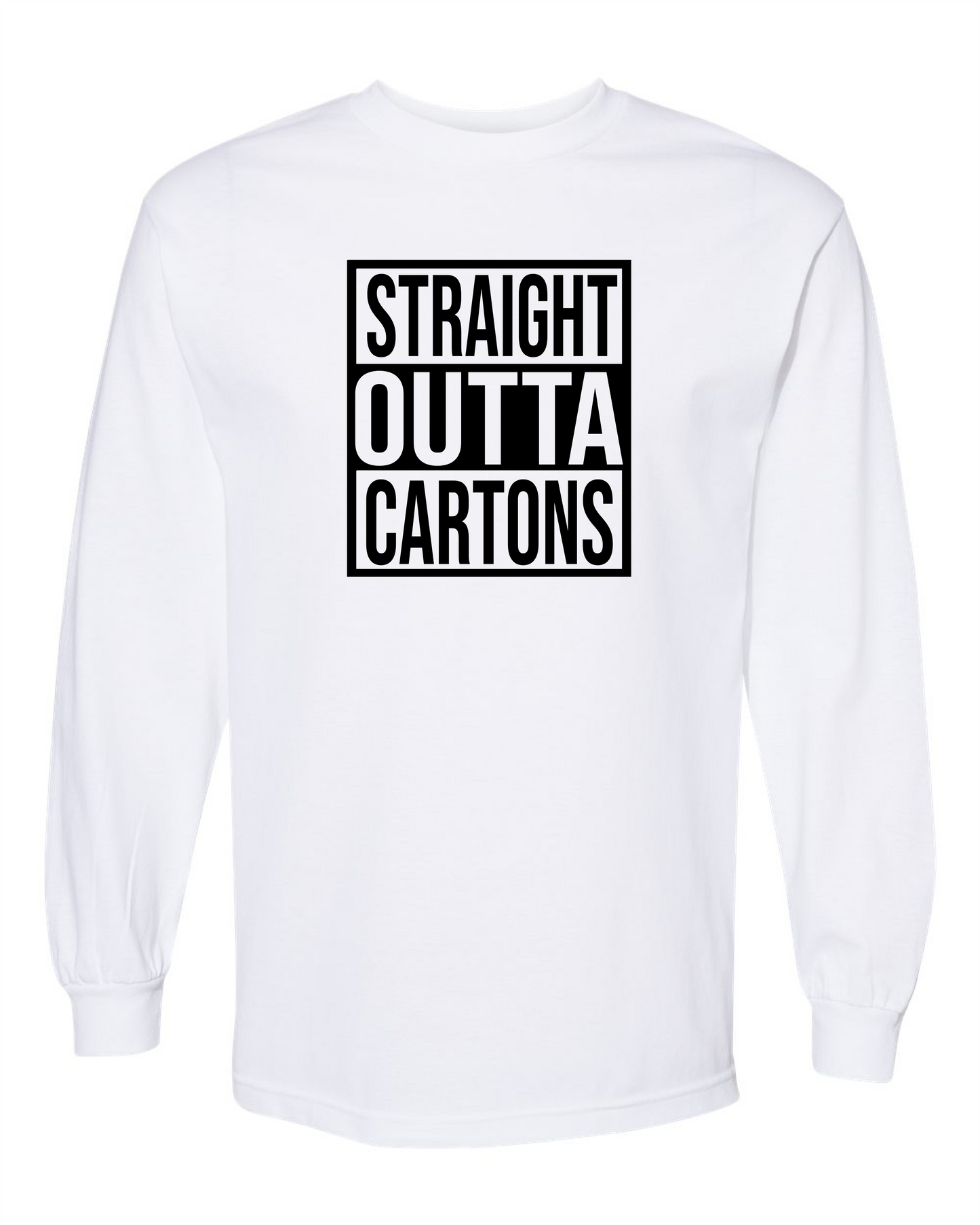 Straight Outta Cartons-Long Sleeve