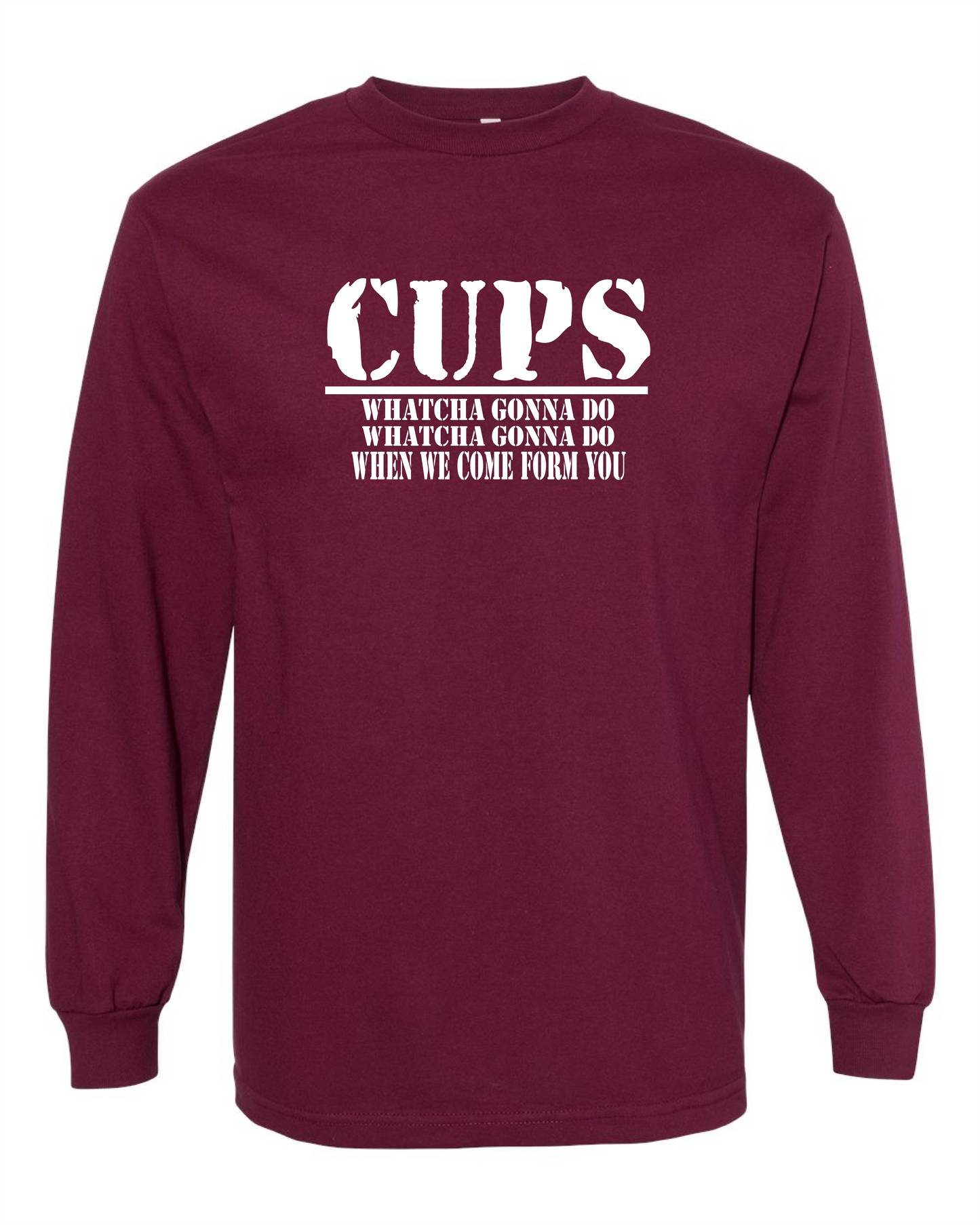 Cups-Long Sleeve