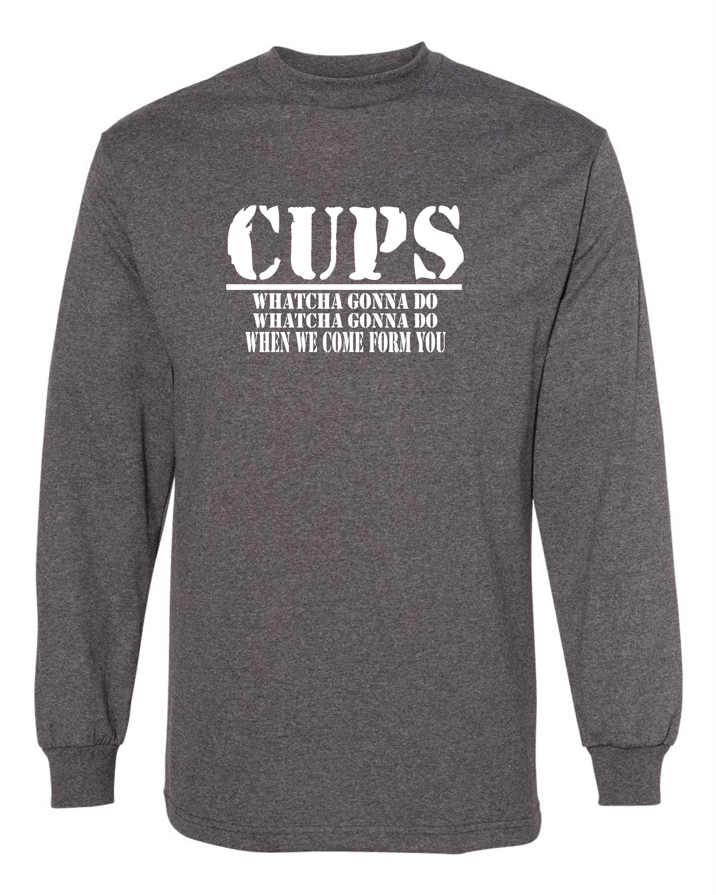 Cups-Long Sleeve