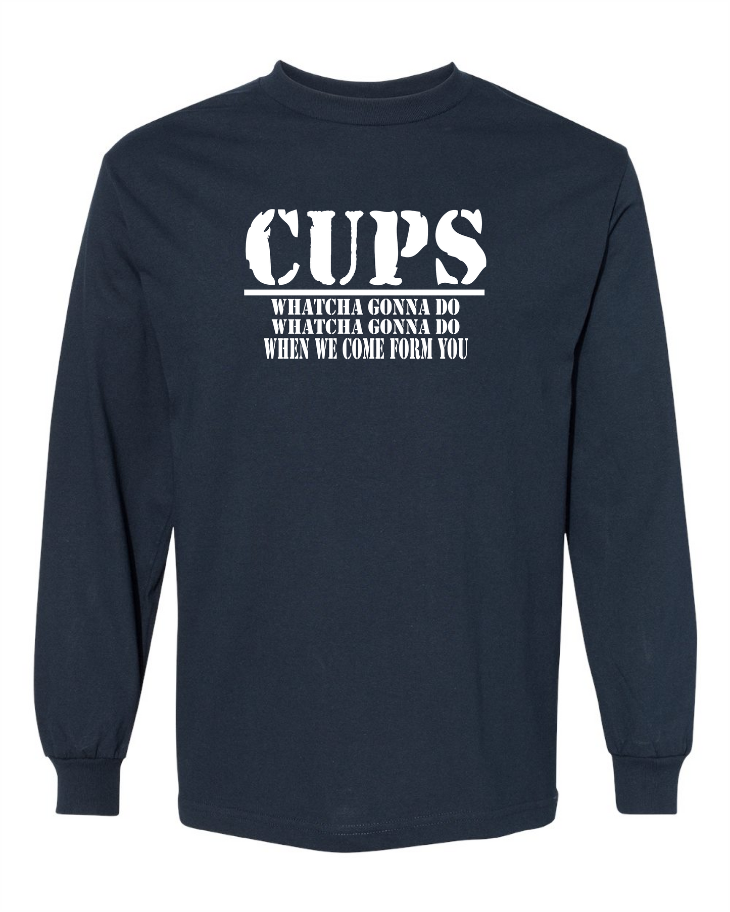 Cups-Long Sleeve