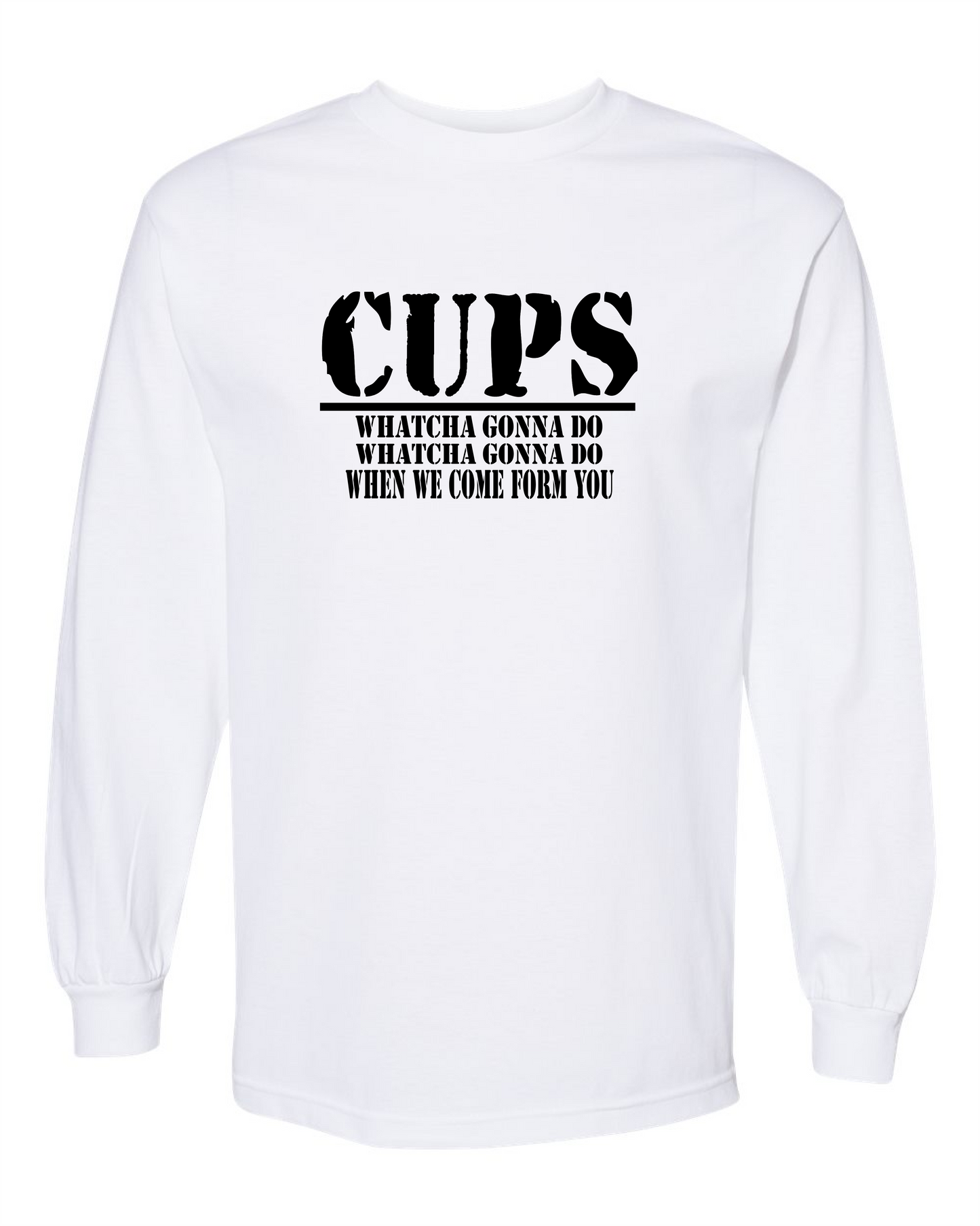 Cups-Long Sleeve